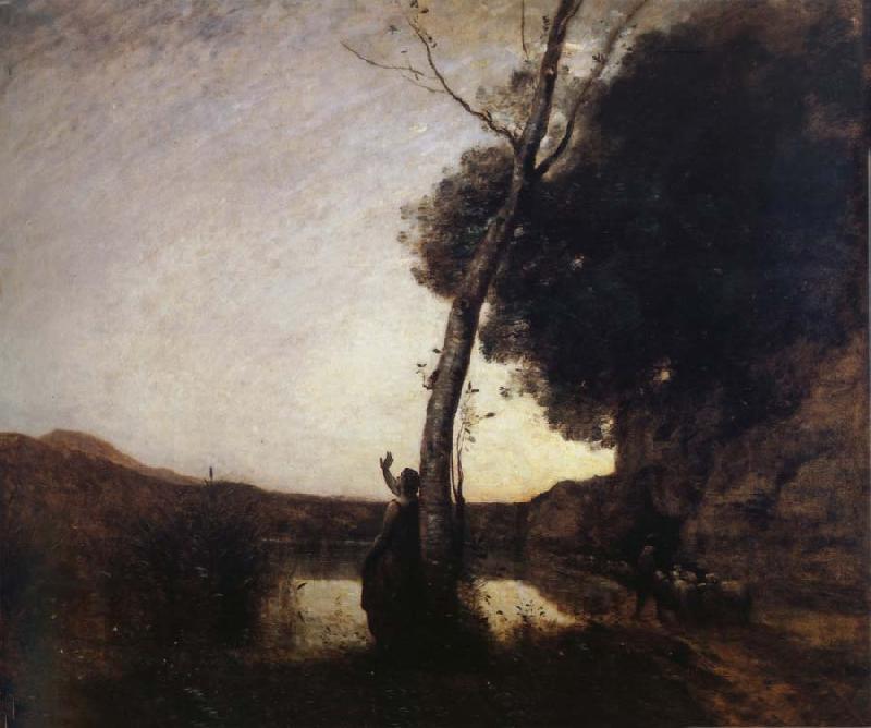 Corot Camille The morning star Germany oil painting art